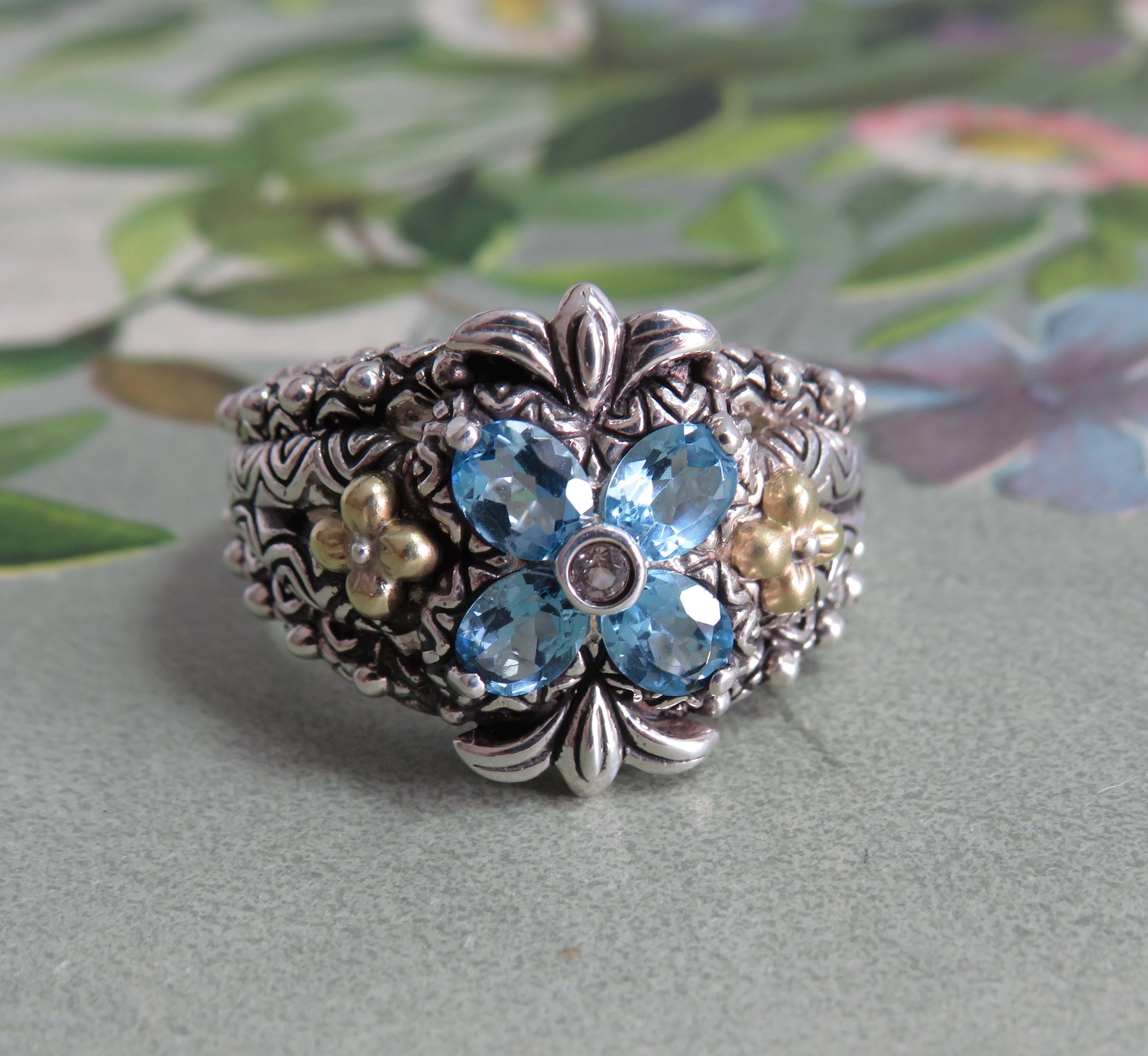 Bixby 925 18k Ring - Etsy Bixby 925 18k Ring - Etsy