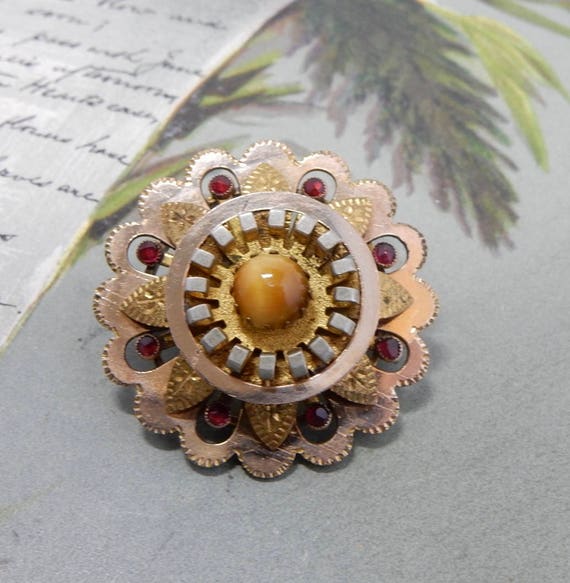 Garnet pin cheap