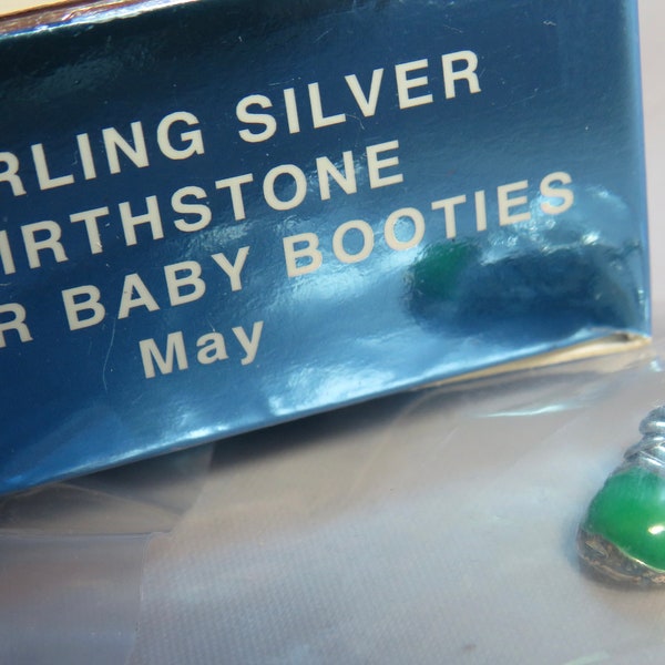 Vintage Avon Baby Bootie Birthstone Etsy