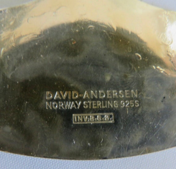 David Andersen Signed Norway Sterling Pendant Nec… - image 5