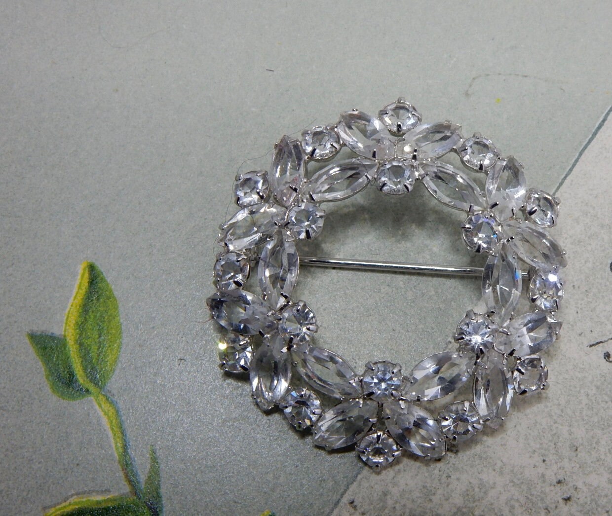 C♡C♡ Sterling Silver & Clear Cubic Zirconia Crystal Butterfly