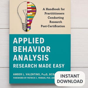 ABA Research Guide for Practitioners: Applied Behavior Analysis Handbook (Digital Download)