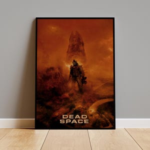 Dead Space Poster Print on Kraft Paper | Vintage Wall Art | Perfect for Home Decor, Cool Rooms & Unique Gifts