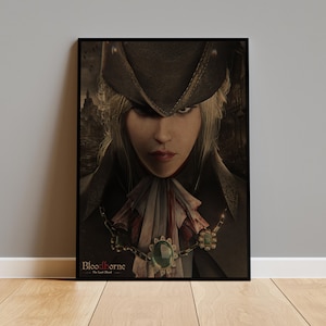 Bloodborne Poster Print on Kraft Paper | Vintage Wall Art | Perfect for Home Decor, Cool Rooms & Unique Gifts