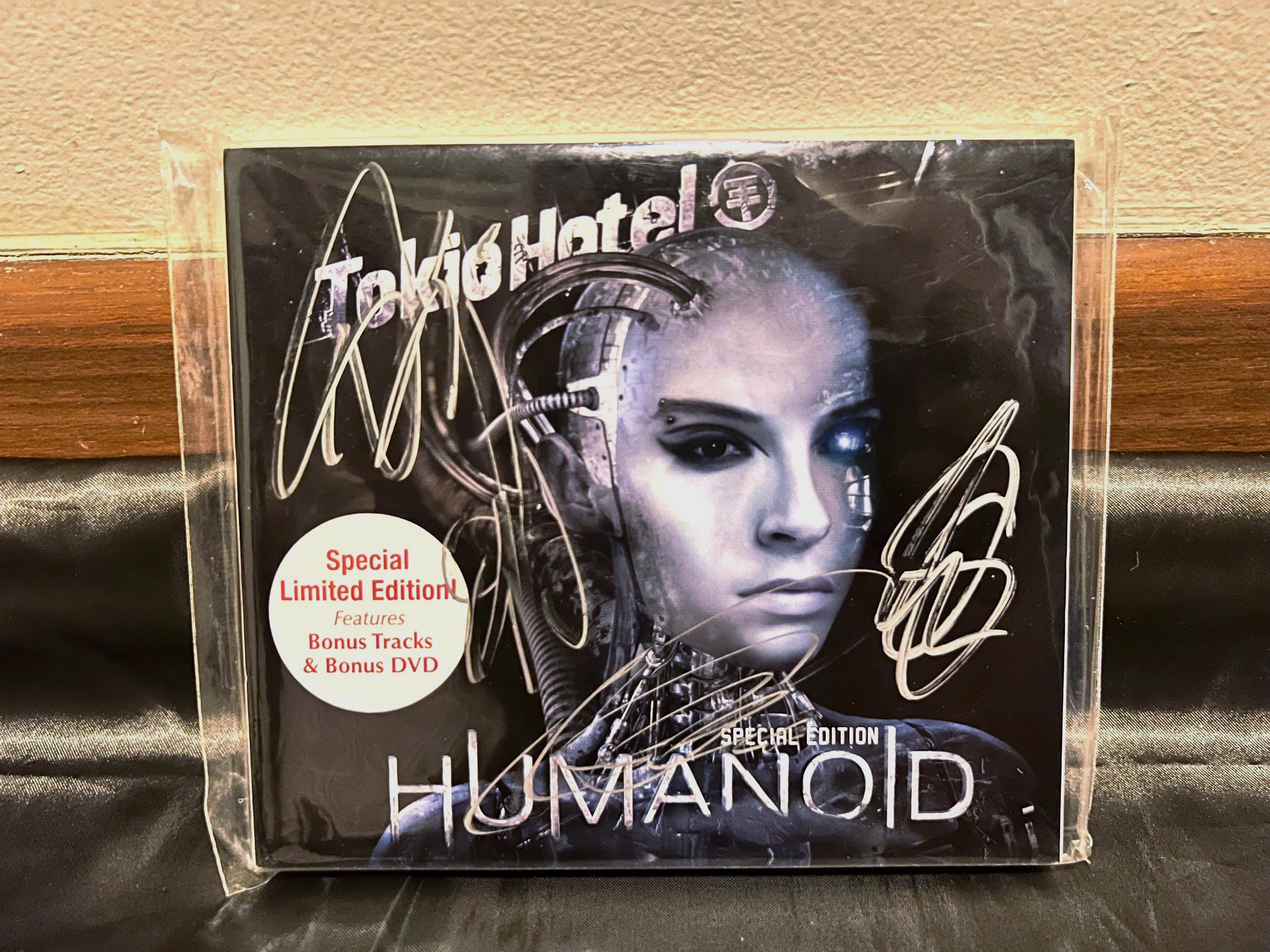 Tokio Hotel Humanoid CD Autographed Special Edition *Mint Condition* - RARE