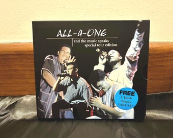 All-4-One And The Music Speaks Special Tour Edition + Bonus CD RARE (Asia Only)