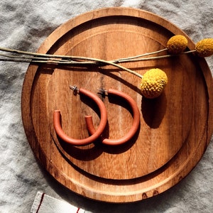 Terracotta Clay Hoops