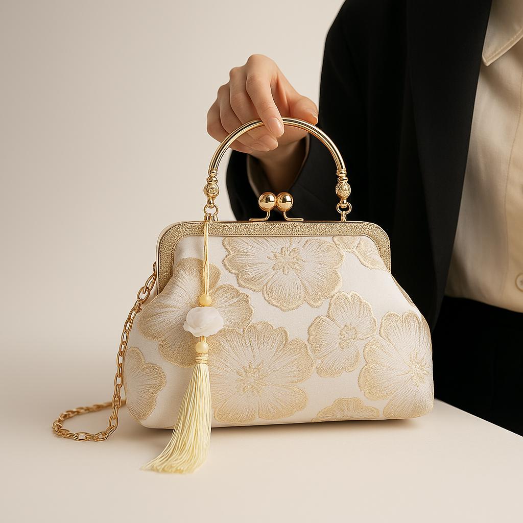 Borsetta Pochette Busta Oro Pochette Mare Donna Pochette In Pelle