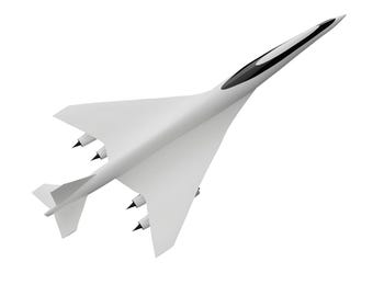 Boom Overture Supersonic Airliner STL/3MF