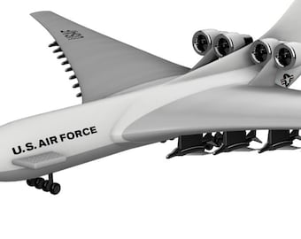 Lockheed CL-1201 Hoch detailliertes Digital Modell STL/3MF 2 Versionen