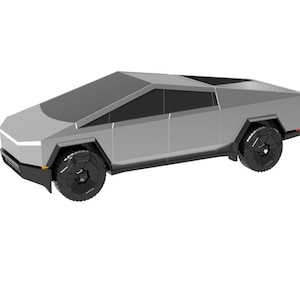 Tesla Cybertruck Detailed Desktop 3D Model STL/3MF