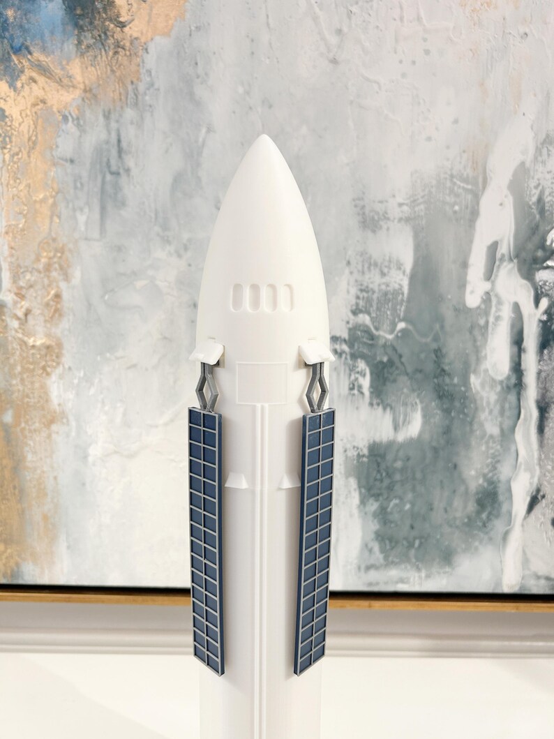 Rectangular Rocket Starship HLS Lunar Lander Adjustable | Human Landing System | Spacex ...