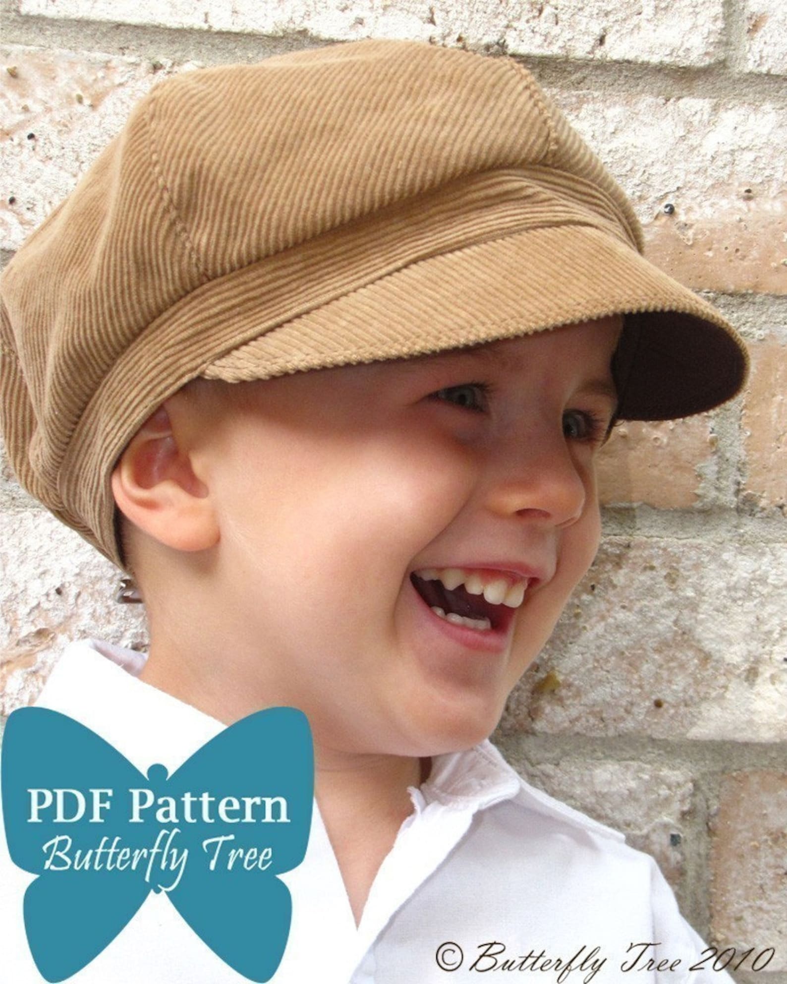 Newsboy Hat Sewing Pattern Reversible Unisex Infant and Etsy