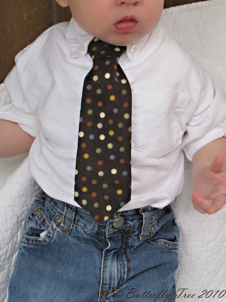 Boy's Tie Sewing Pattern Classic and Reversible Styles PDF image 5