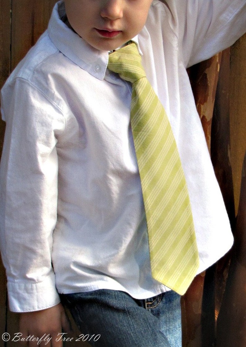 Boy's Tie Sewing Pattern Classic and Reversible Styles PDF image 3