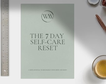 7 Day Self Care Reset Journal | Digital Download | Mindfulness & Wellness