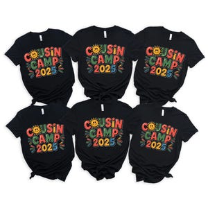 Cousin Camp 2025 Shirt, Cousin Crew 2025 Shirt, Matching Cousin Shirts,Summer Cousin Shirts,Summer Family Reunion