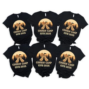 Cousin Camp 2025 Shirt,Cousin Crew,Cousin Camp Shirts,Matching Cousin Shirts,Summer Cousin Shirts,Family Reunion,Camp Tees for Family