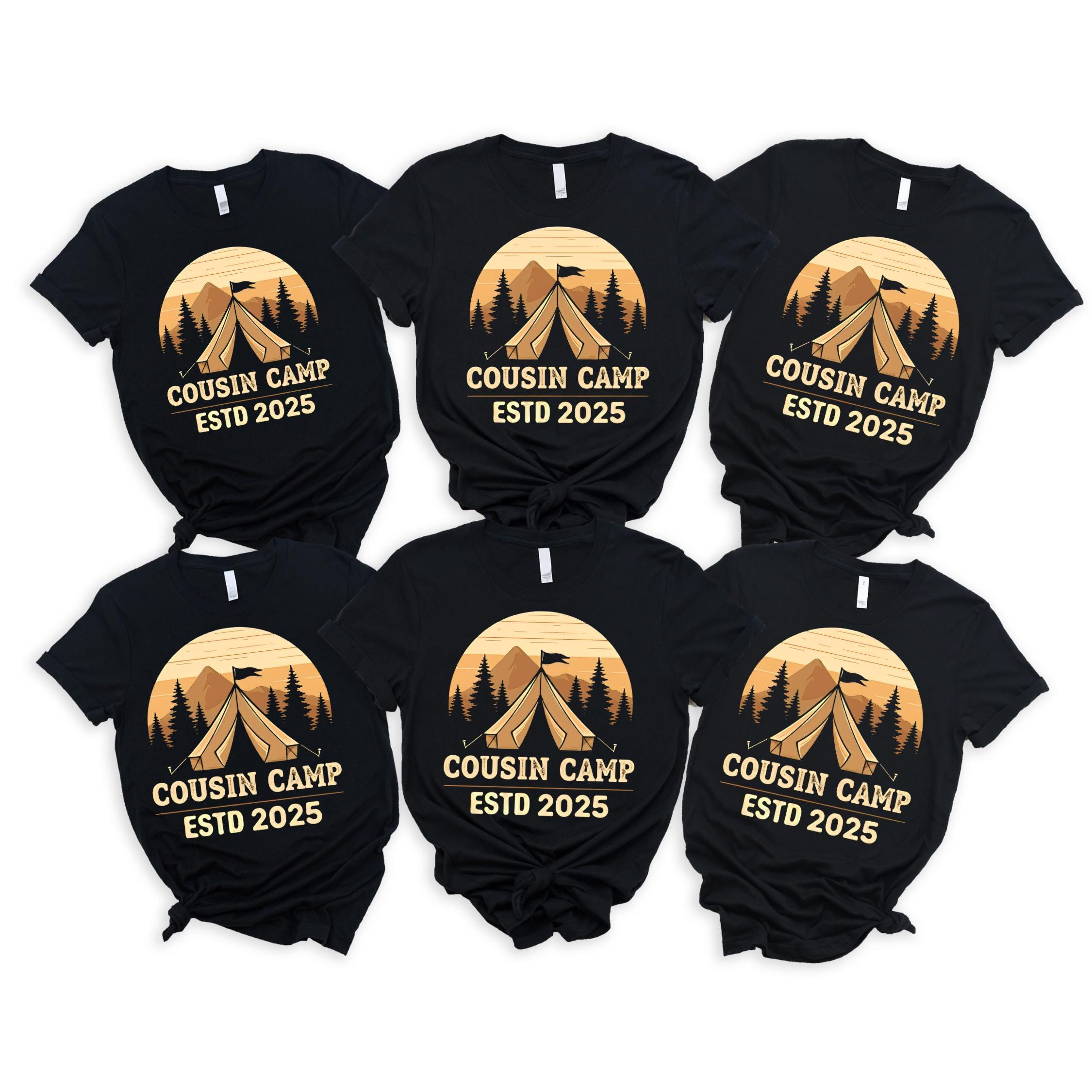 Cousin Camp 2025 Shirt,Cousin Crew,Cousin Camp Shirts,Matching Cousin Shirts,Summer Cousin Shirts,Family Reunion,Camp Tees for Family