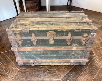 19th Century Steamer Trunk, Awaiting Restoration