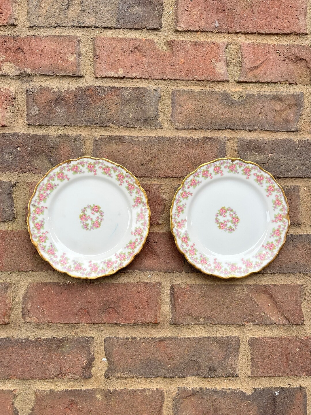 Limoges France . Limoges Plates . French Farmhouse . Limoges Dessert