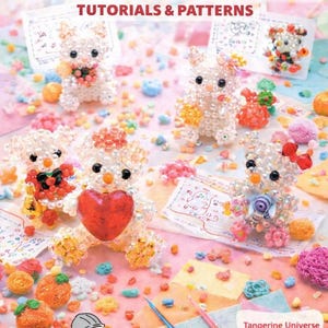 Leuk kralenboek met karakters | Digitale zelfstudie en patroon | Art of Beading van Tangerine Universe