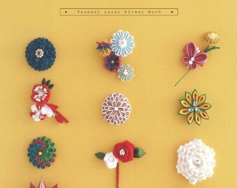 Japanese Crochet Book - Tsumami Zaiku Flower Work (PDF) - Etsy