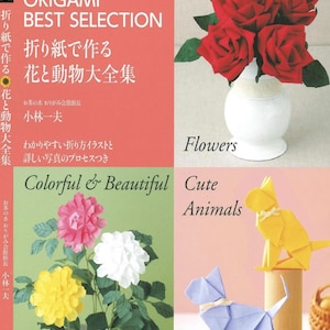 Japans knutselboek | Beste selectie origami kleurrijke en prachtige schattige dieren | PDF | Zelfstudie en patronen