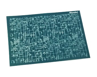 Circuit Board Silk Screen For Clay, Wood, Tile, Stone, And More / Silk Screen #18