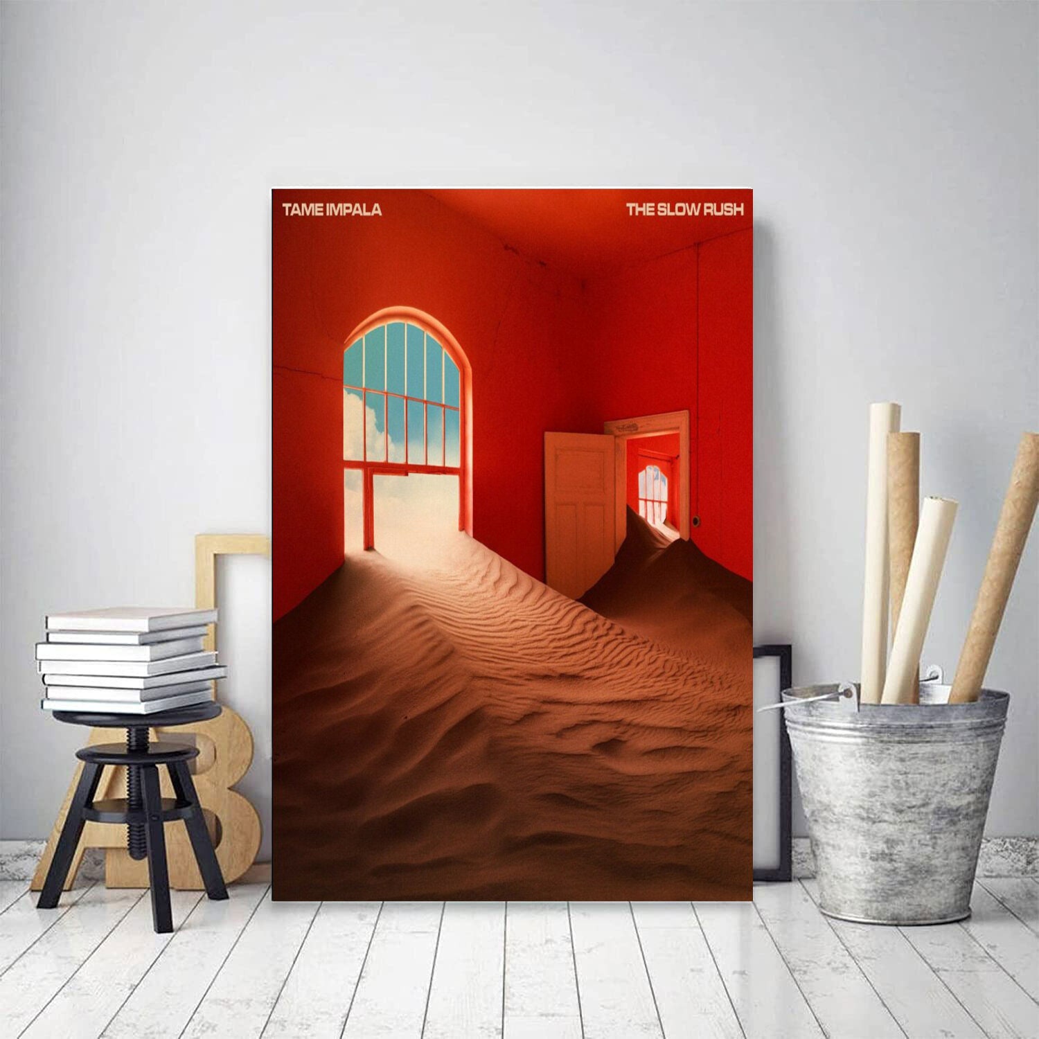 Discover Tame Impala The Slow Rush Poster