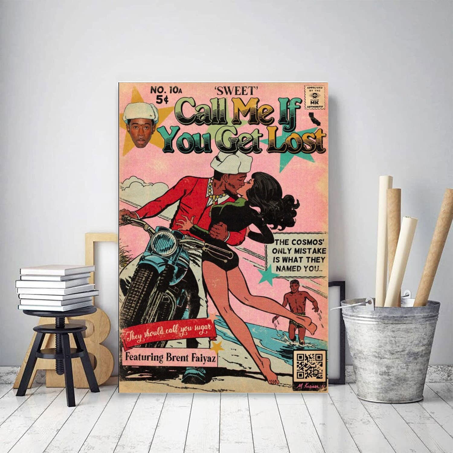 Tyler The Creator Call Me If You Get Lost Poster