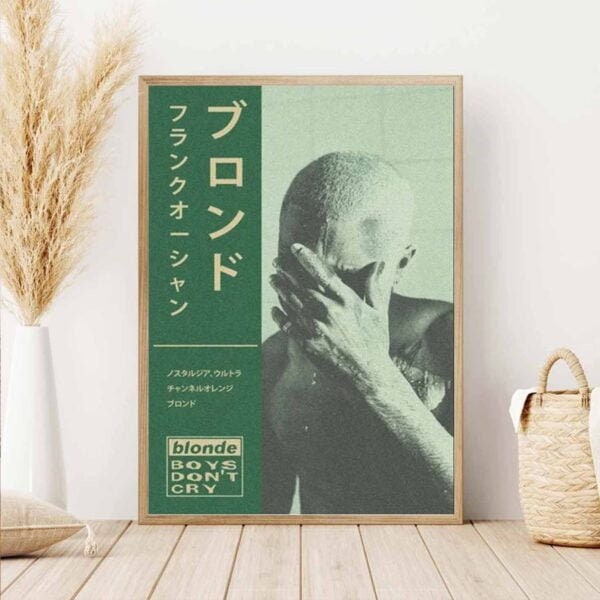 Discover Frank Ocean Japanese Blonde Poster