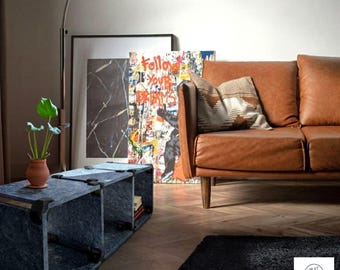 WILL — Modular furniture, bookcase and bedside table made from recycled materials
