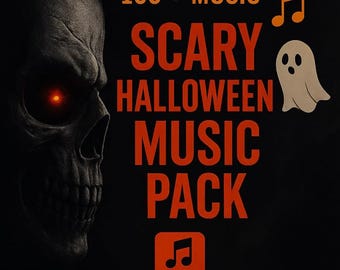 Halloween Horror Music Pack: 80+ Spooky Orchestral & Lo-Fi Ambience Tracks (MP3)