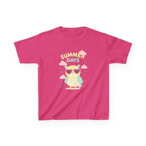 Summer Days Kids Tee, Cute Kids Summer Shirt, Fun Summer Outfit, Kids Graphic Tee, Gift for Young Kids