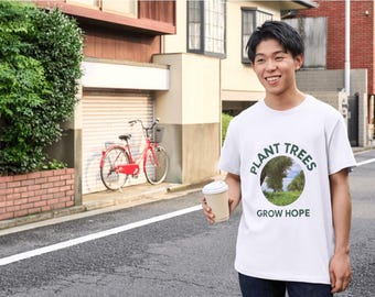 Eco-Friendly Unisex Tee, Plant Trees T-Shirt, Nature Lover Gift, Sustainable Fashion, Environmental Awareness Shirt