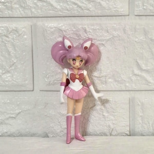 Vintage 1992 Sailor Chibi Moon Figure – Sailor Moon Collectible Toy PVC