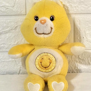 Vintage Funshine Care Bear Plush - 8 inch Collectible 2002