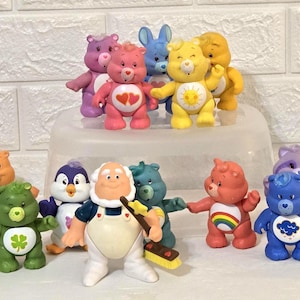 Vintage Care Bears Figure Collection: 1980s-90s Poseable Toys