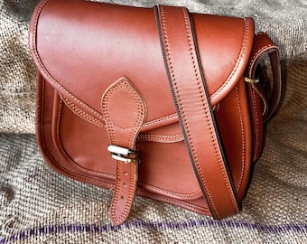 Cartable en cuir véritable pour femme, moyen et léger, sac à main avec bandoulière réglable, sacs à main de voyage