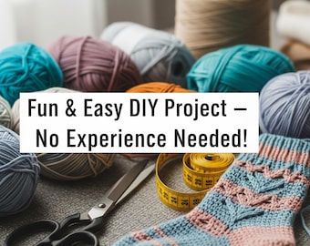 Cozy Crochet Socks Pattern | Easy Step-by-Step PDF | Instant Download