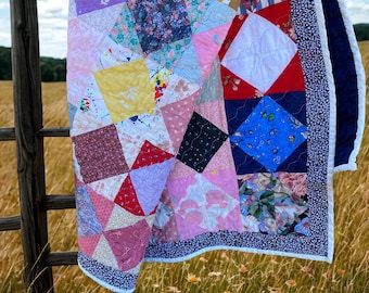 Patchwork Quilt Überwurf