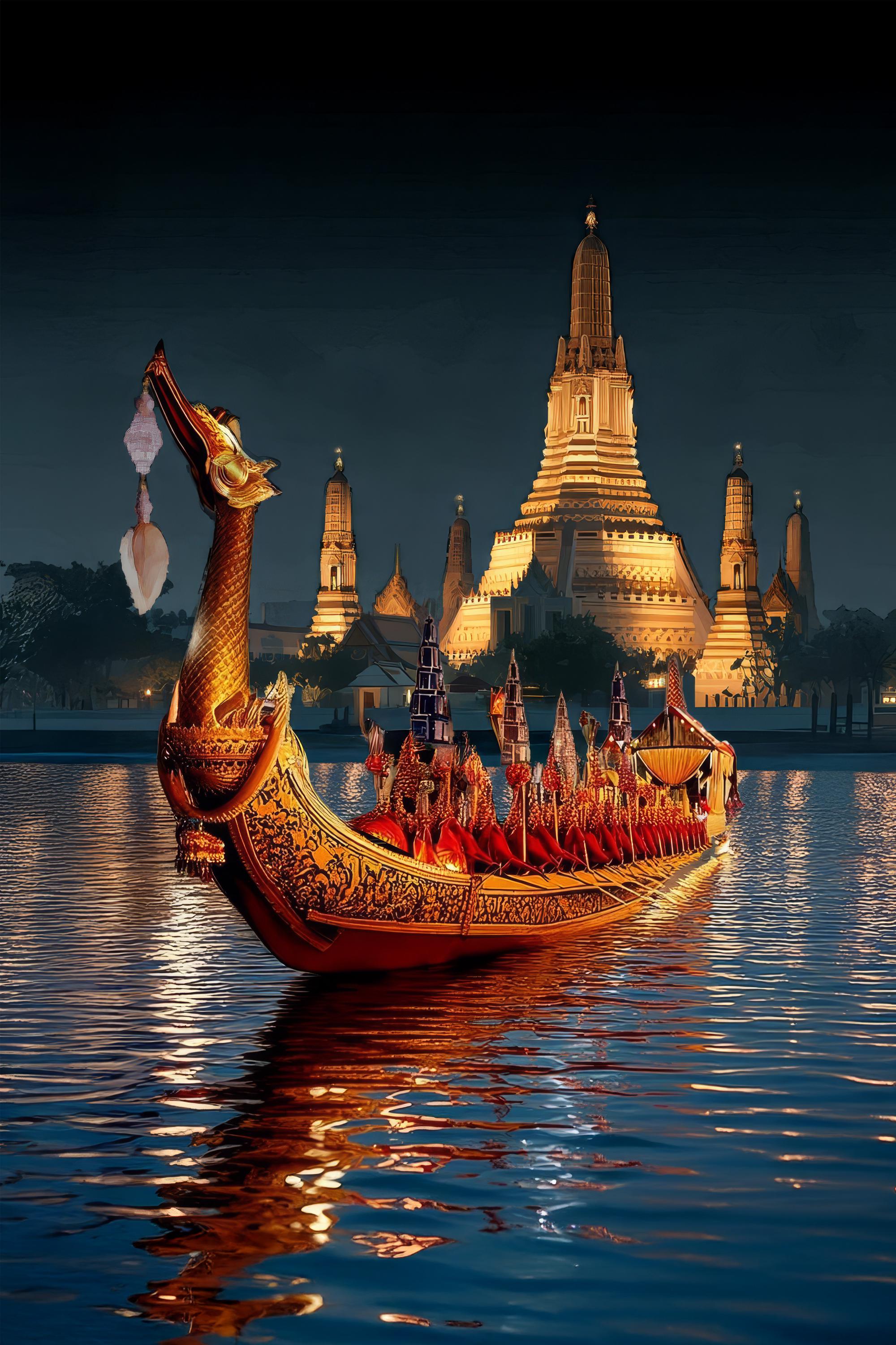 Thai Royal Barge - Etsy