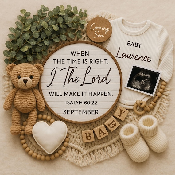 Religious Pregnancy Announcement Digital, We have been keeping a secret, Pregnancy Reveal for Social Media, Sonogram, Digital Download