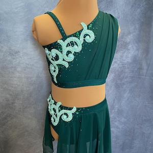 Bespoke Lyrical Dance Costume Age 9-10