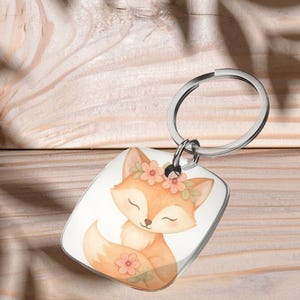 Maqueta de llavero editable, plantilla de Canva, diseño de arrastrar y soltar con múltiples opciones de fondo.