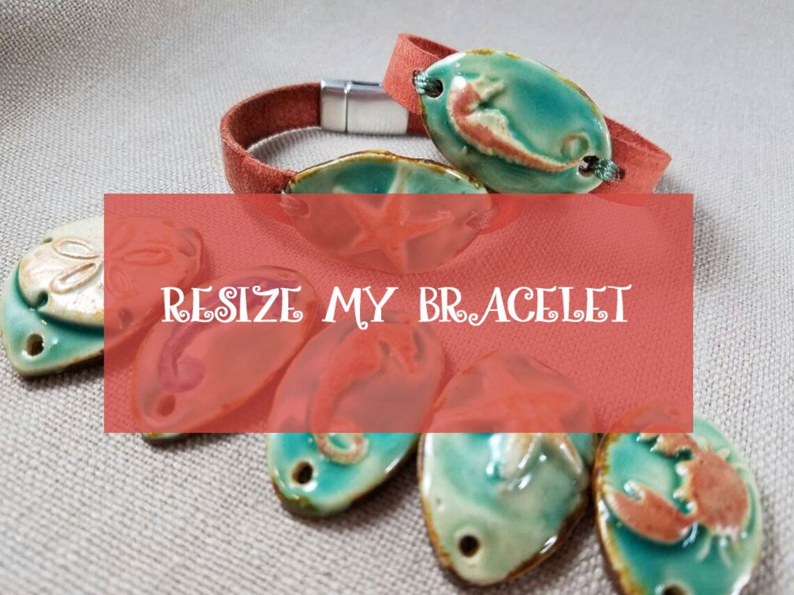 Resize My Bracelet Custom Bracelet Resizing for Most Etsy