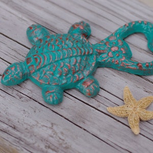Sea Turtle Bottle Opener - Beach Decor - Coastal Living - PICK YOUR COLOR