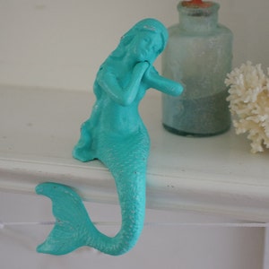 Décor de plage en fonte Mantel Mermaid - Choisissez votre couleur