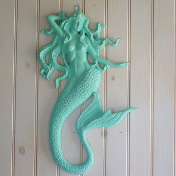 Mermaid Wall Decor - Little Mermaid - Mermaid Style - Coastal - Home - Decor